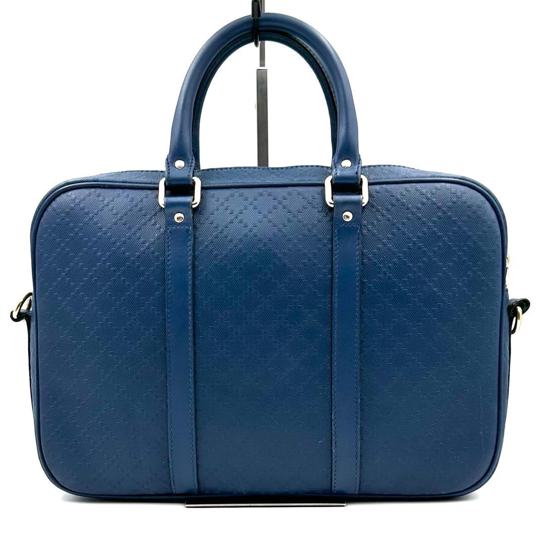 《極美品》GUCCI ディアマンテ メンズ ビジネスバッグ ブリーフケース A4