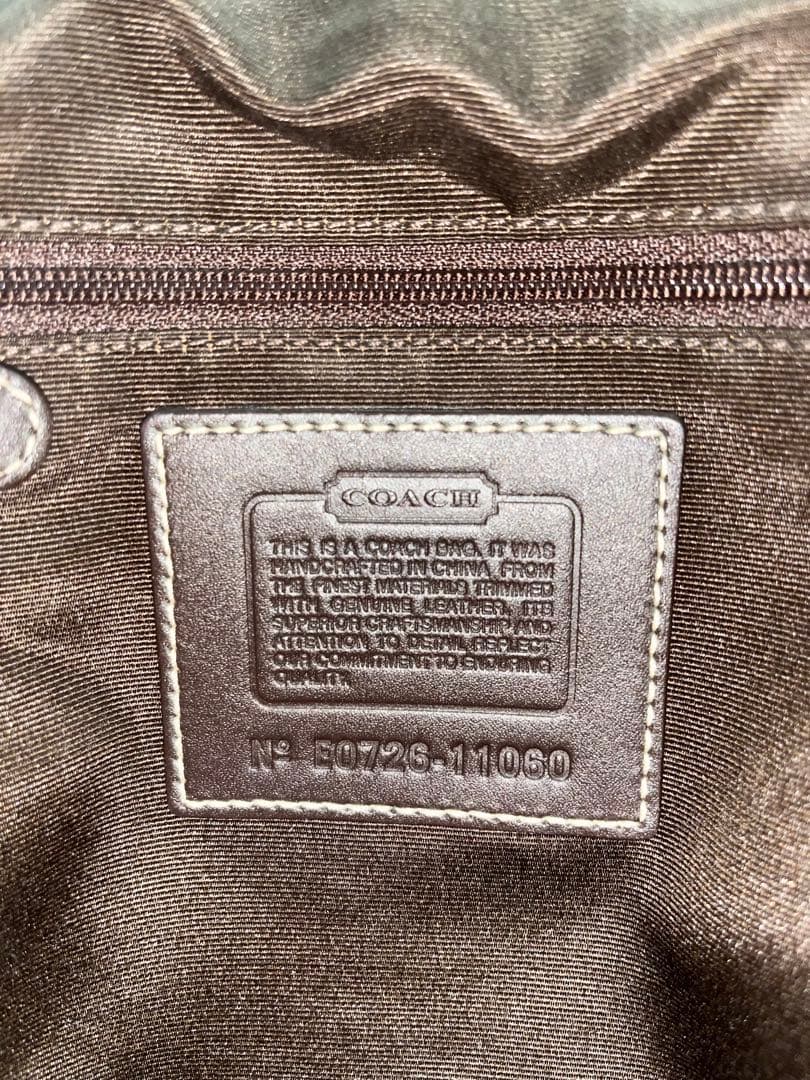Coach ブラウン ハンドバッグ
