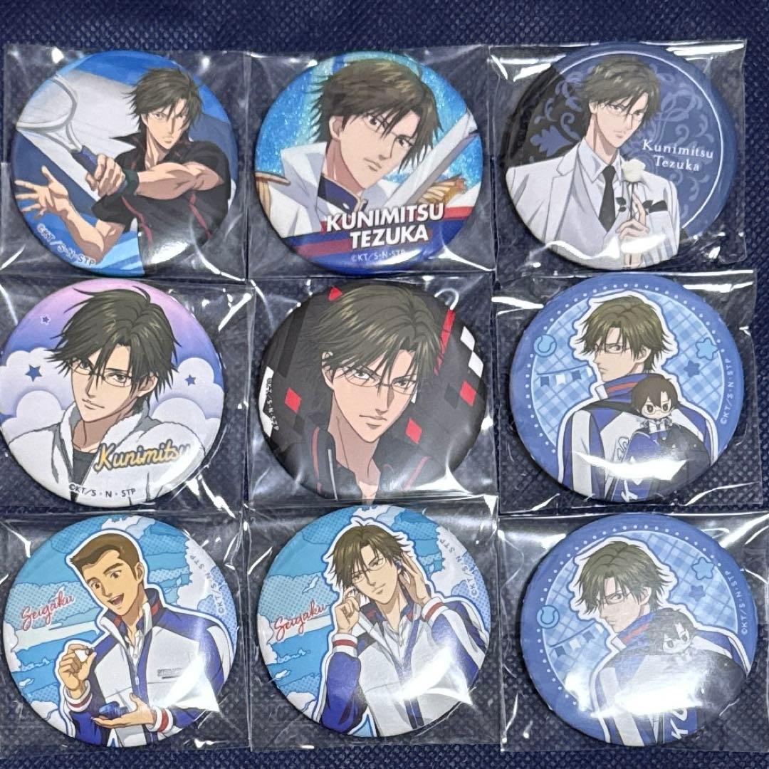 テニプリ 新テニ 手塚国光 缶バッジ まとめ マット 缶 バッジ