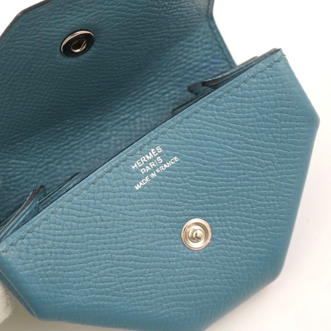 ✨未使用展示品✨　HERMES ケース　小銭入れ　ル・ヴァンキャトル　水色