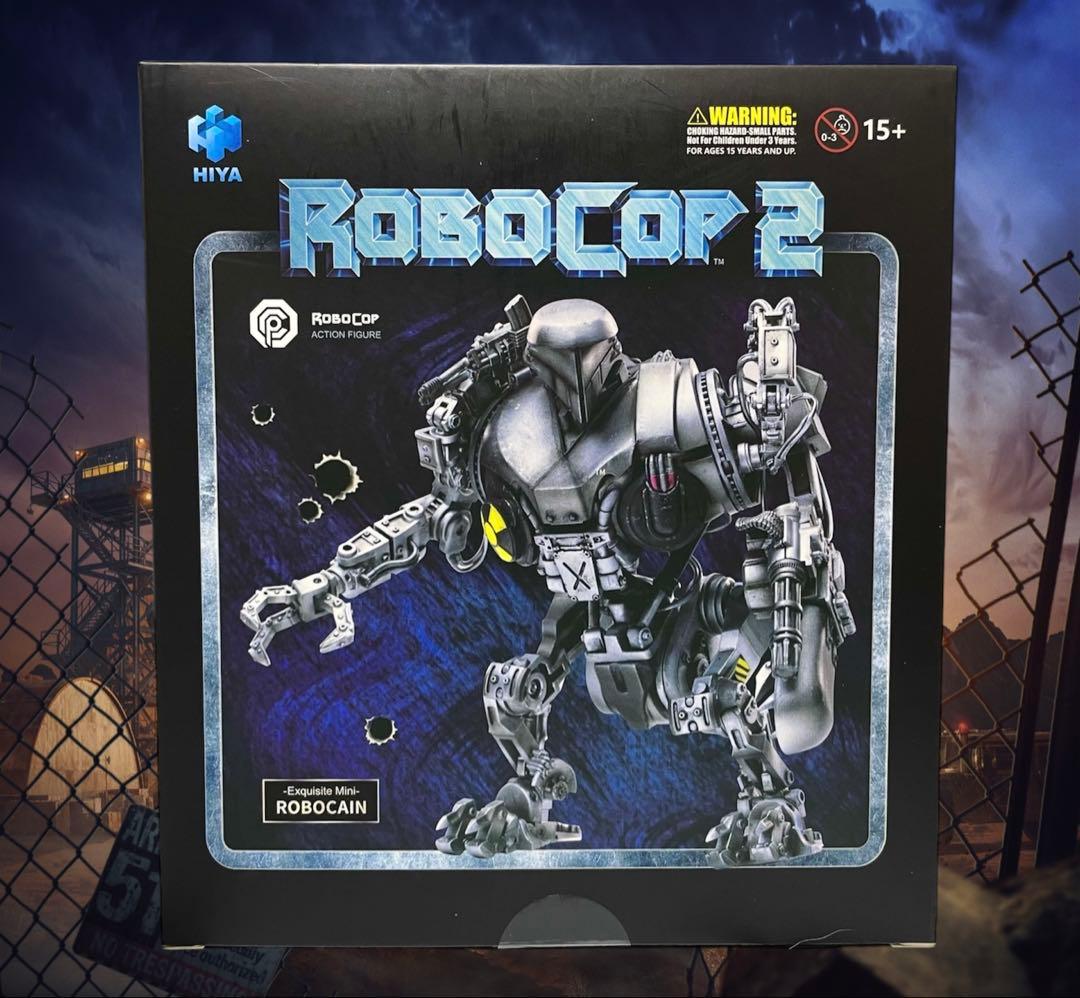 新品未開封 2体セット『ロボコップ2』ケイン＆ロボコップ ハイヤトイズ 1/18