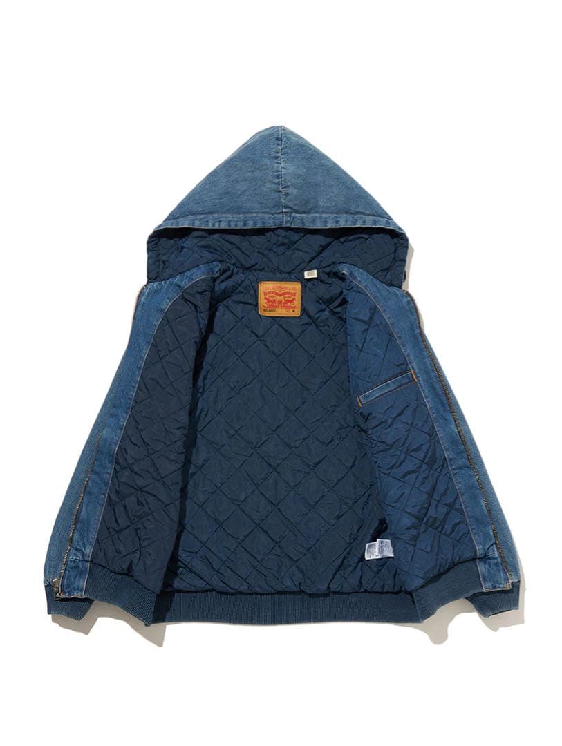 リーバイス デニム フーディー ミディアムインディゴ