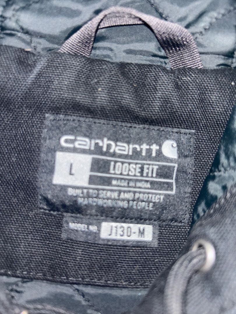 Carharrt アクティブジャケット　ブラック