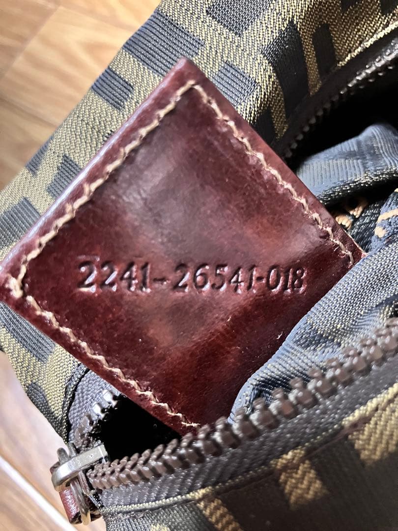 FENDI フェンディ人気 ズッカ柄 ハンドバッグ