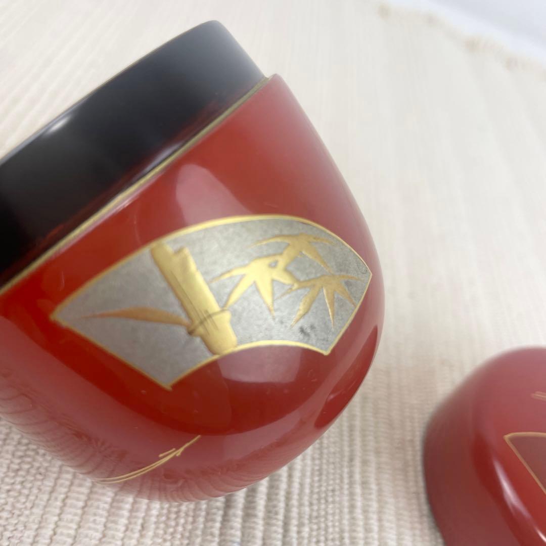 関翠雲 朱菊彫り 中棗 共箱 翠雲のYahoo!オークション(旧ヤフオク!)の