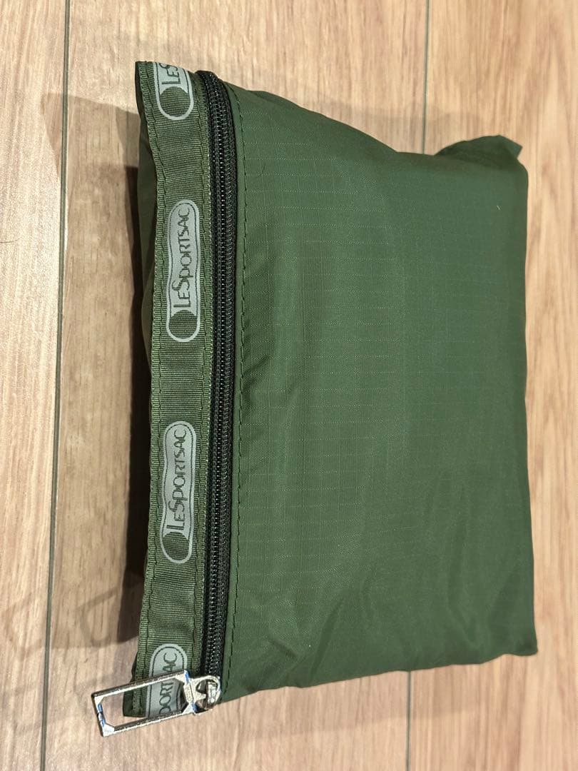 LeSportsac ビンテージ オリーブグリーン 折りたたみ トラベルバッグ