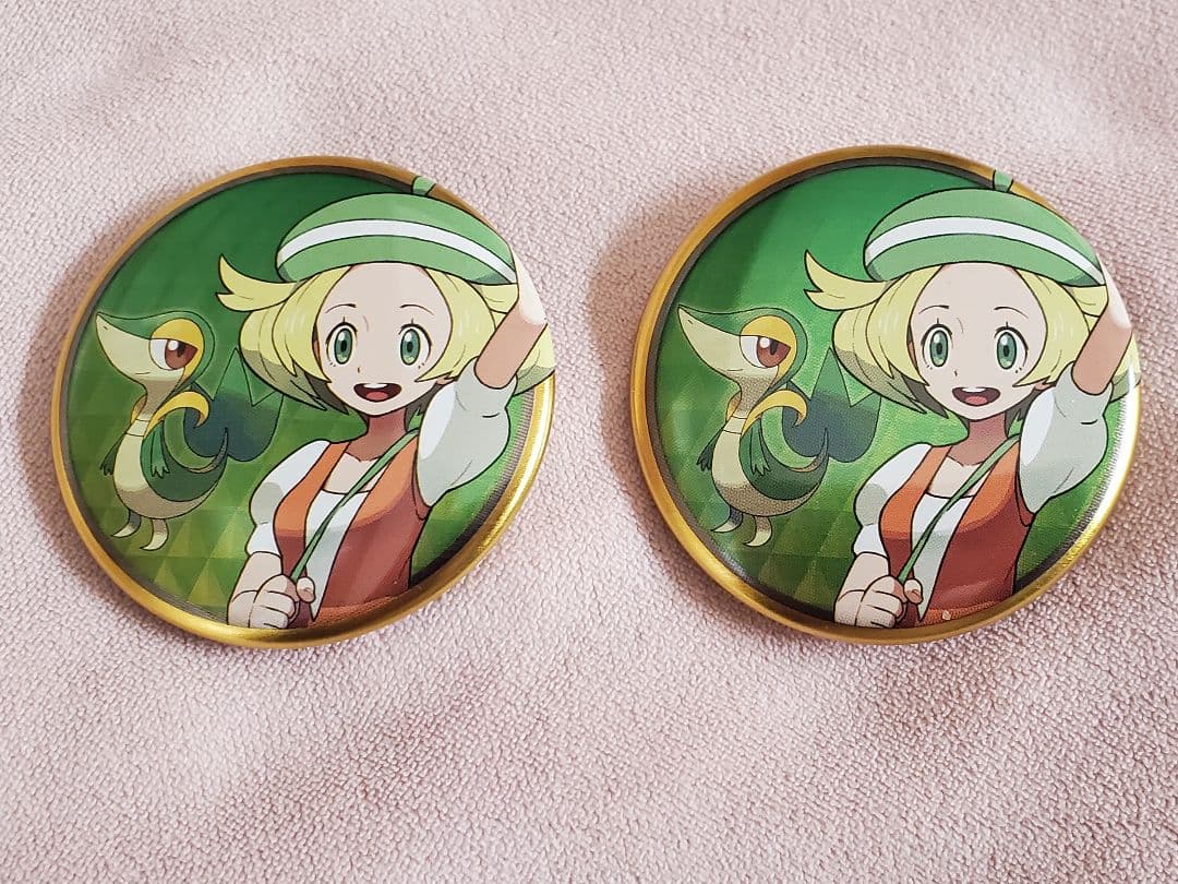 ポケモンセンター 缶バッジコレクション ベル ツタージャ イッシュ地方