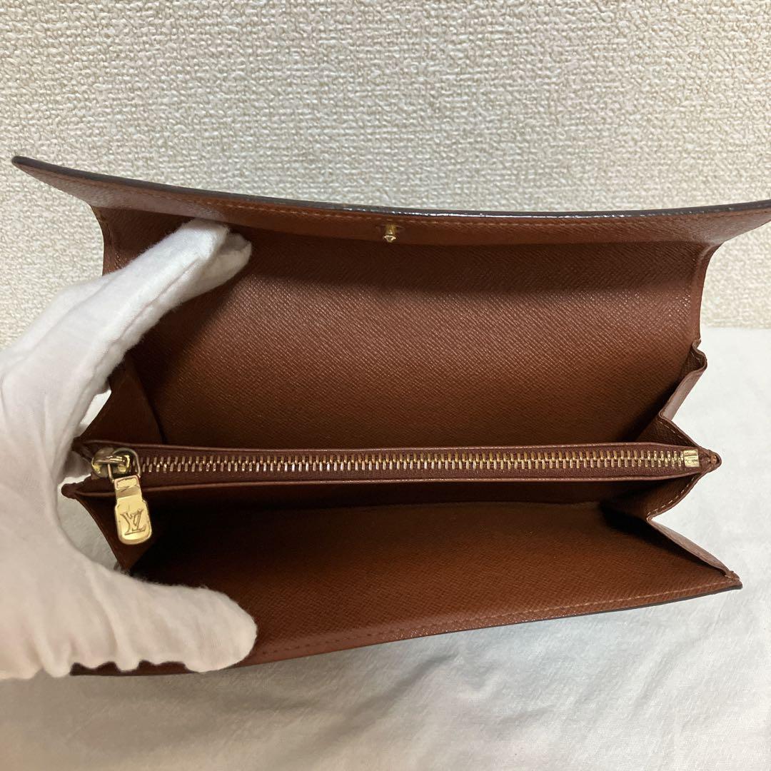 ✨美品✨ルイヴィトン 二つ折り 長財布 ポシェットポルトモネクレディ モノグラム