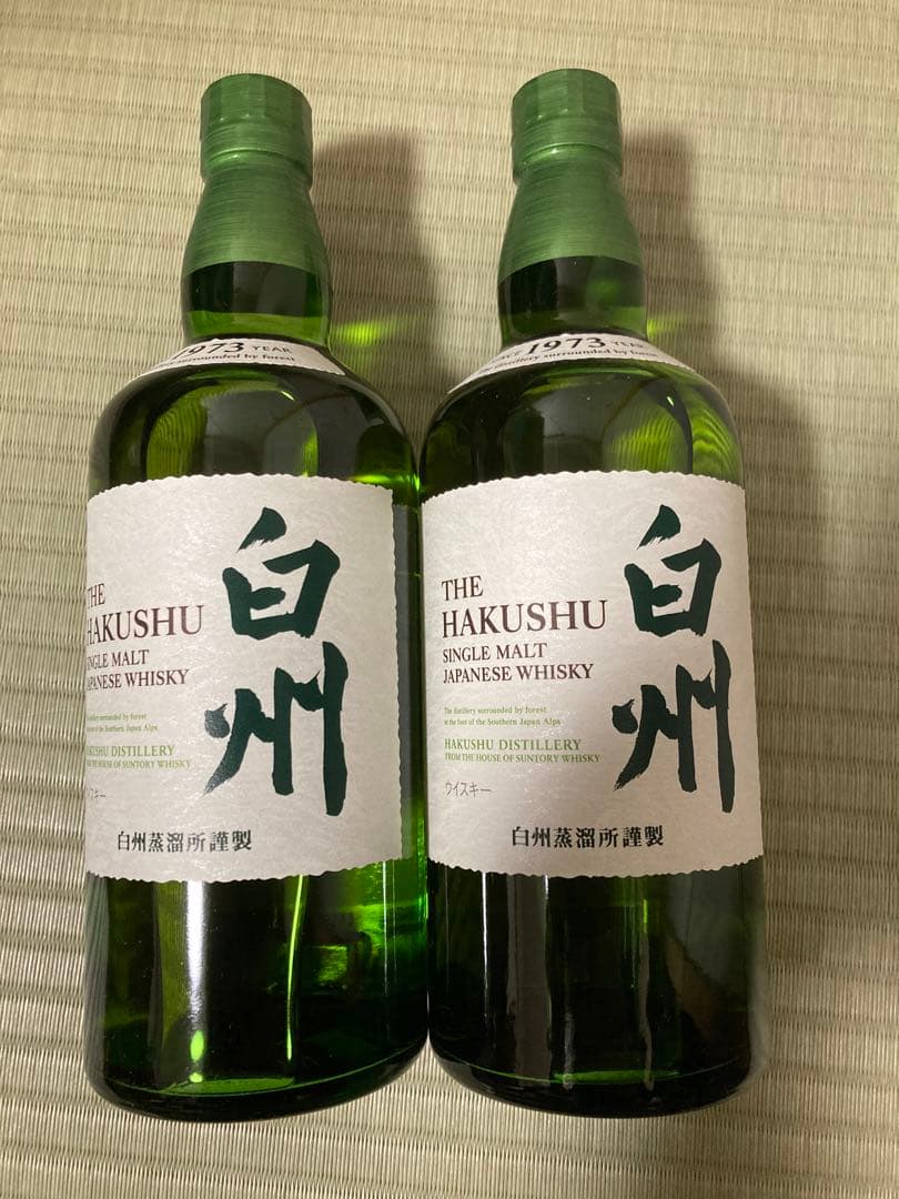 白州 シングルモルトウイスキー 700ml 2本セット