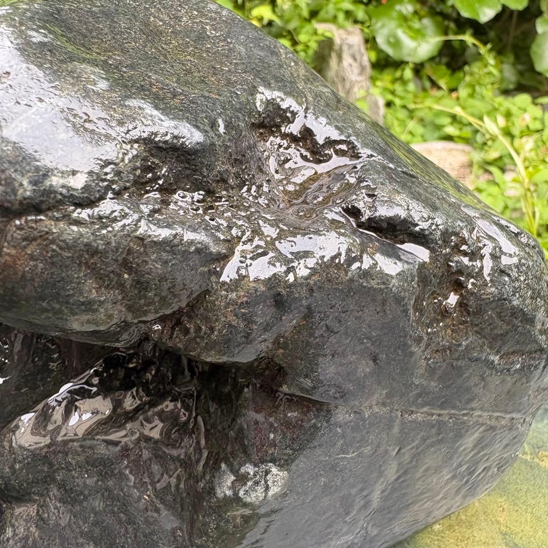 再お値下げ】〈希少 八海山石 大型9kg〉アクアリウム 親石 ウブ石