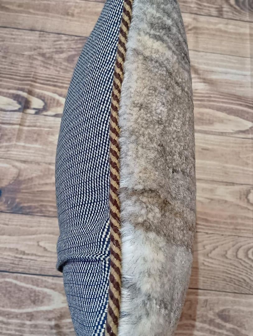 ギャッベ　クッション　ペルシャ絨毯　イラン　手織り(4)