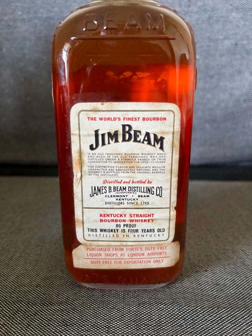 JIM BEAM ジムビーム バーボンウイスキー古酒 未開封