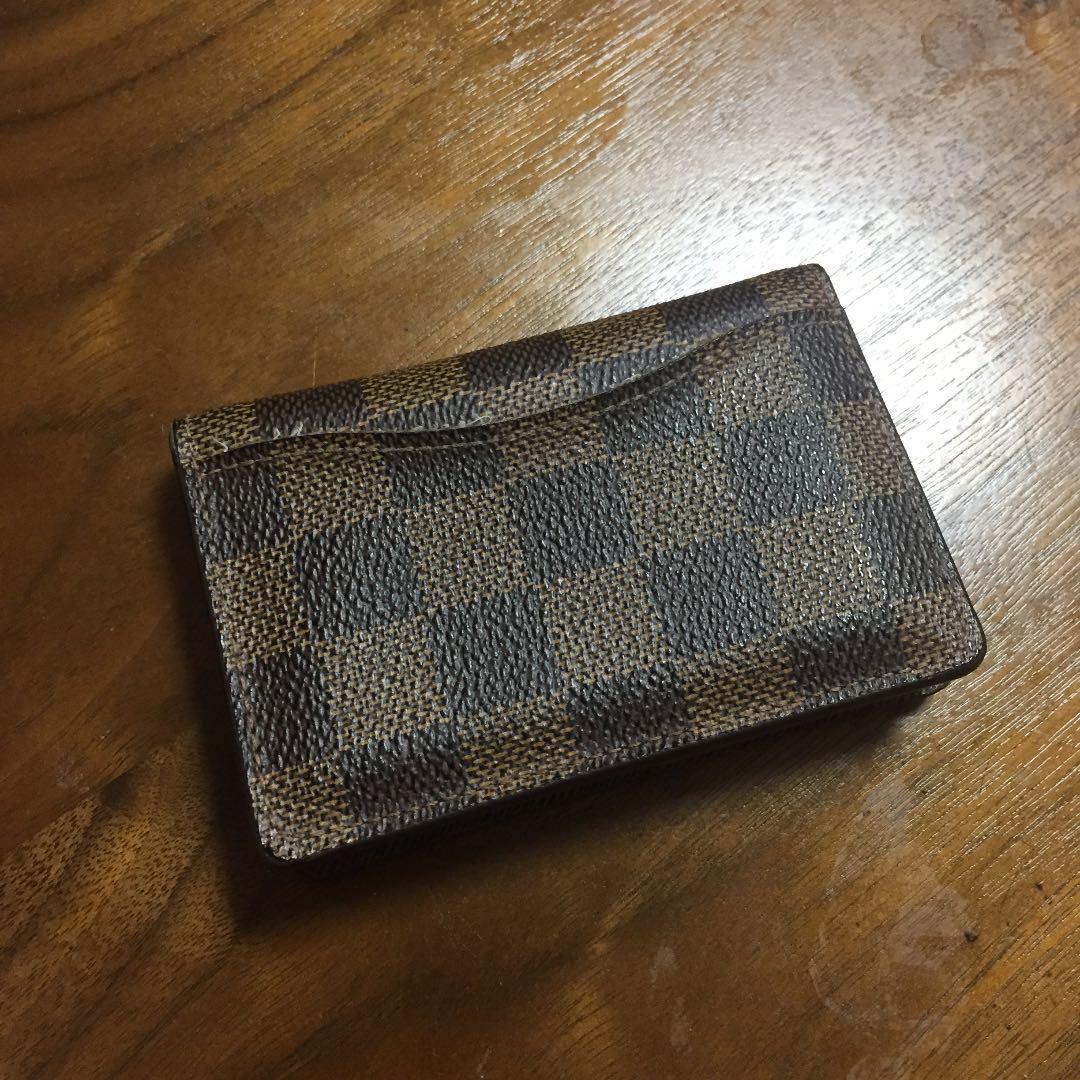 ルイヴィトン ダミエ 名刺入れ