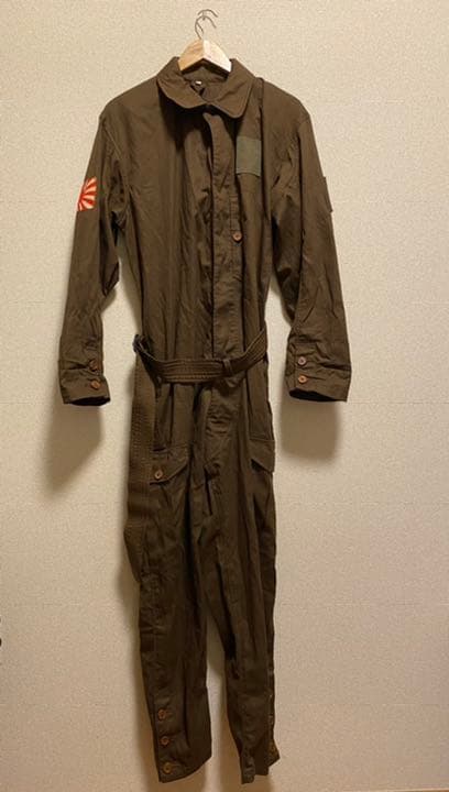 帝国海軍航空隊 ツナギ型 飛行服 中田商店複製品 L 日本軍