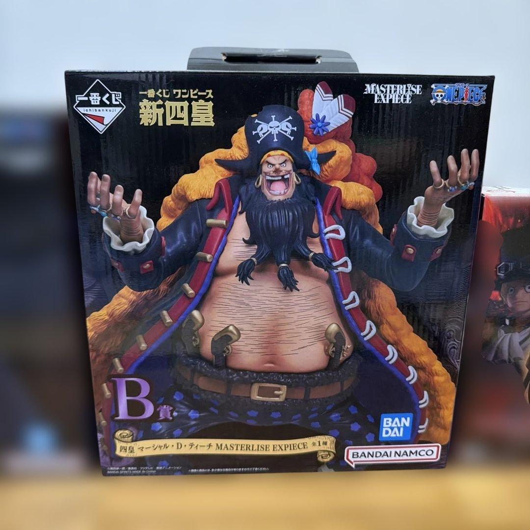 一番くじ新四皇シャンクス　黒ひげ　 ワンピース　THE出航　サボ