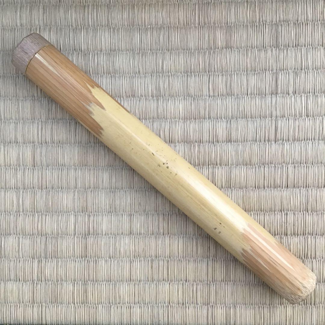 茶道具茶杓銘:南山ト号松尾宗倫作葆光斎書付共筒共箱紙箱S43CS