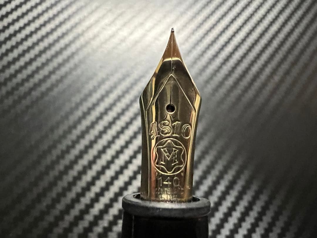 みっちゃん様用 美品 モンブラン 146 万年筆 14C 全金 EF