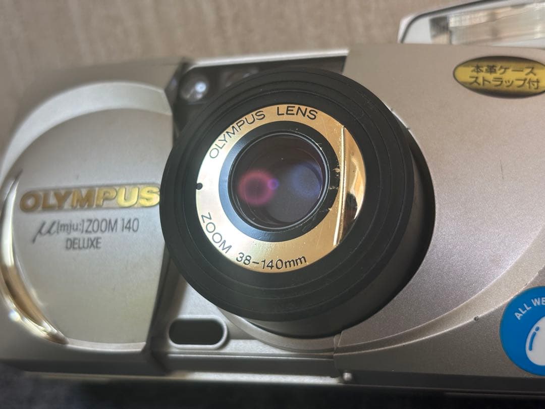 OLYMPUS μ ZOOM 140 DELUXE - メルカリ