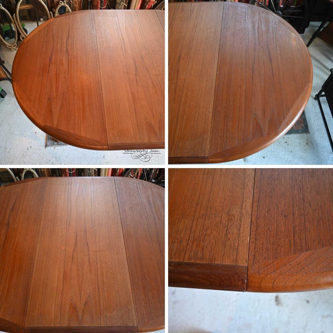 L3710-66 英国アンティーク ミッドセンチュリー エクステンションテーブル