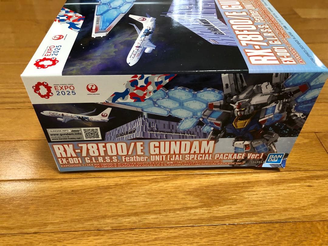 RX-78F00/E GUNDAM JAL スペシャルパッケージver新品未開封