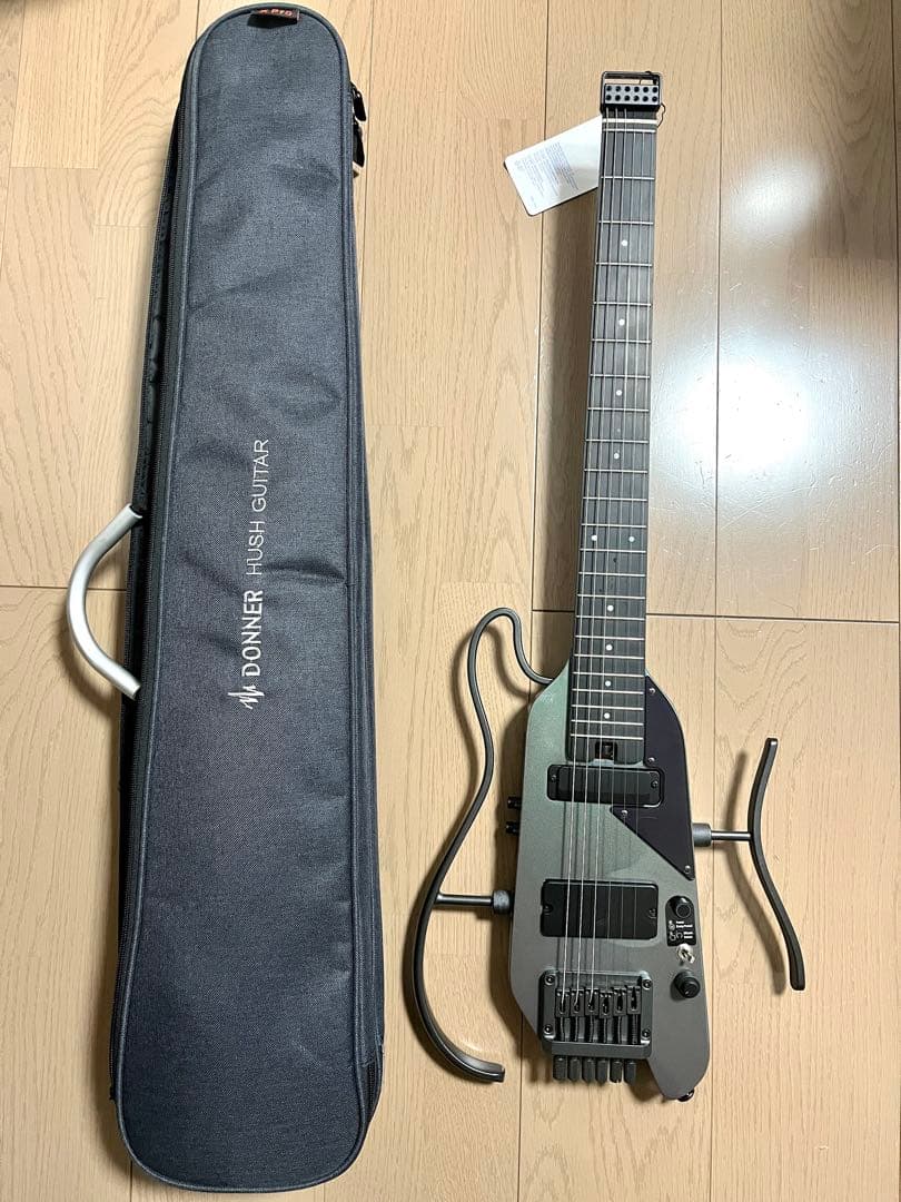 Donner HUSH-X Pro コンパクトエレキギター
