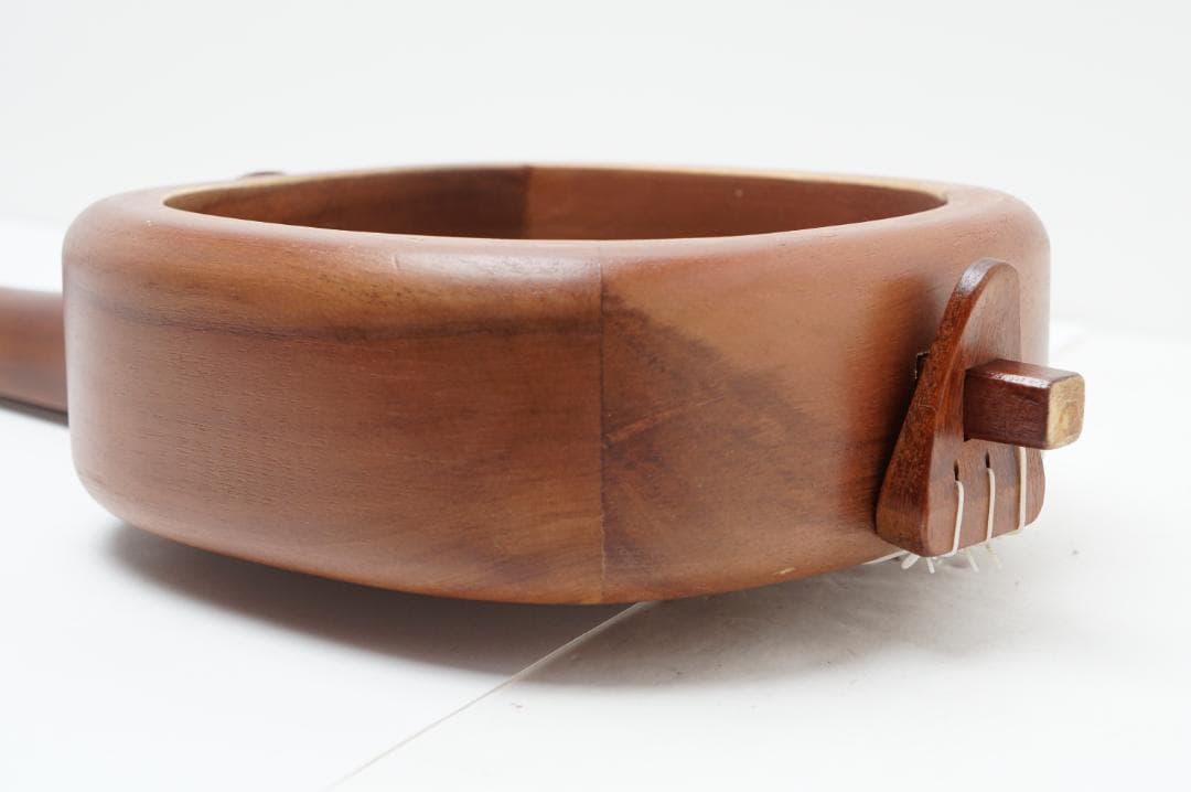 美品＞沖縄 三線 木製 メーカー不明