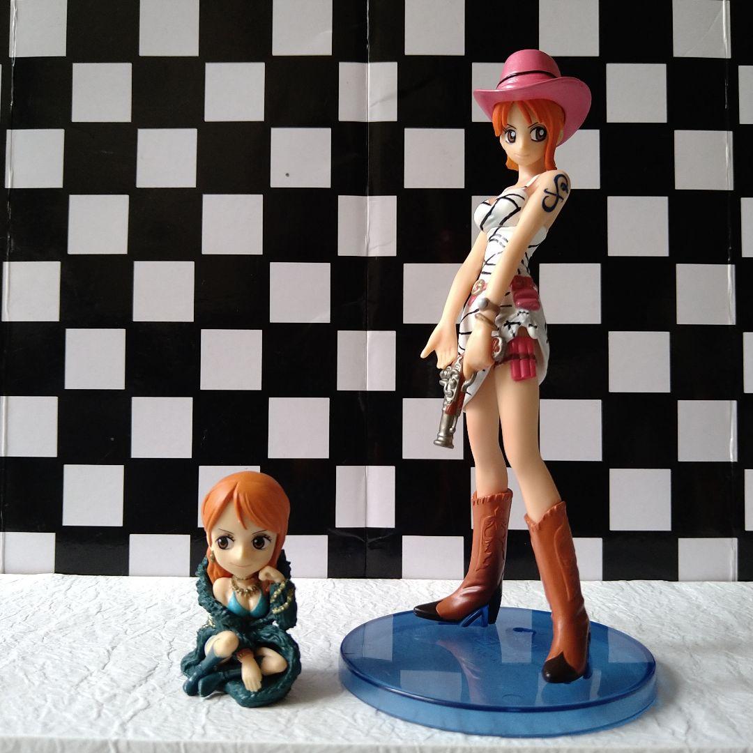 ワンピースフィギュア麦わらの一味ナミ23体ジャンクおまけ2体セット