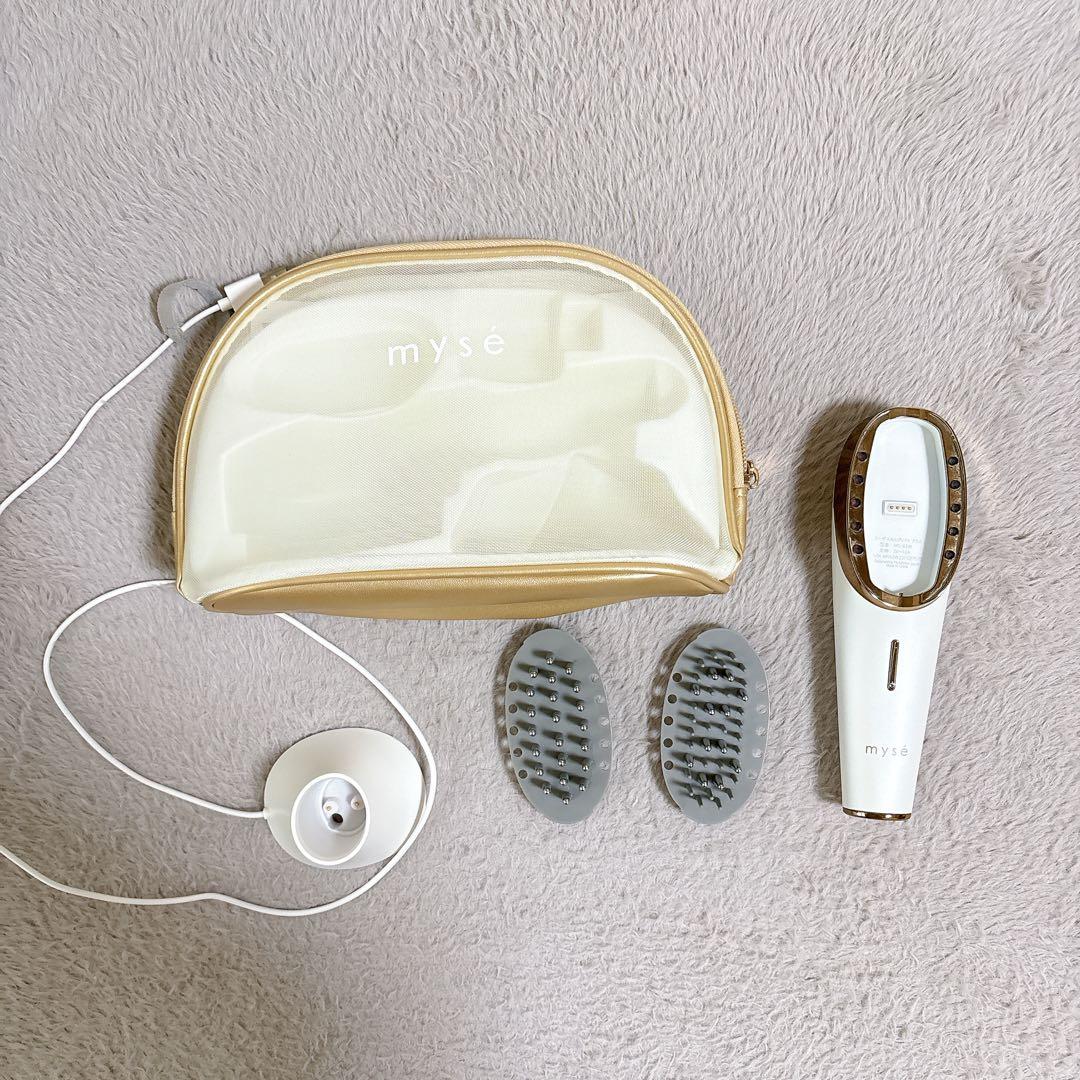 ジャンク品】ヤーマン myse 美顔器 ホワイト ゴールド - メルカリ