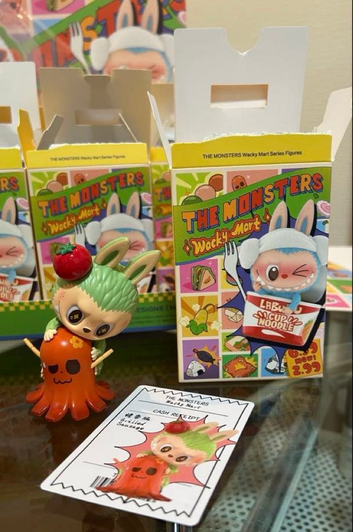 【セール・11種】ポップマート ラブブ ワッキーマートシリーズ 購入特典うちわ付