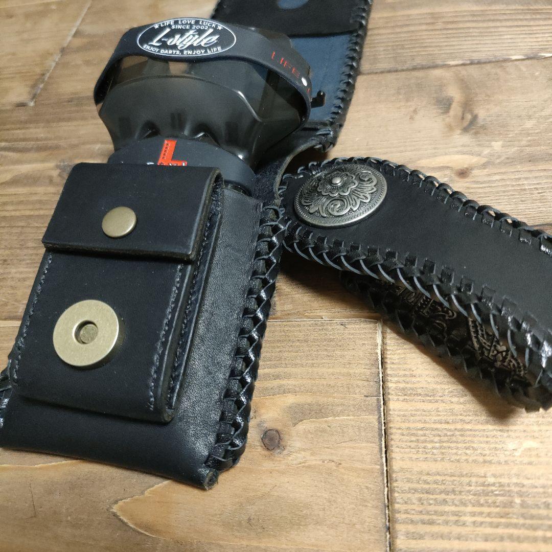 本革ダーツケース　オリジナル　クリスタルワン用ケース