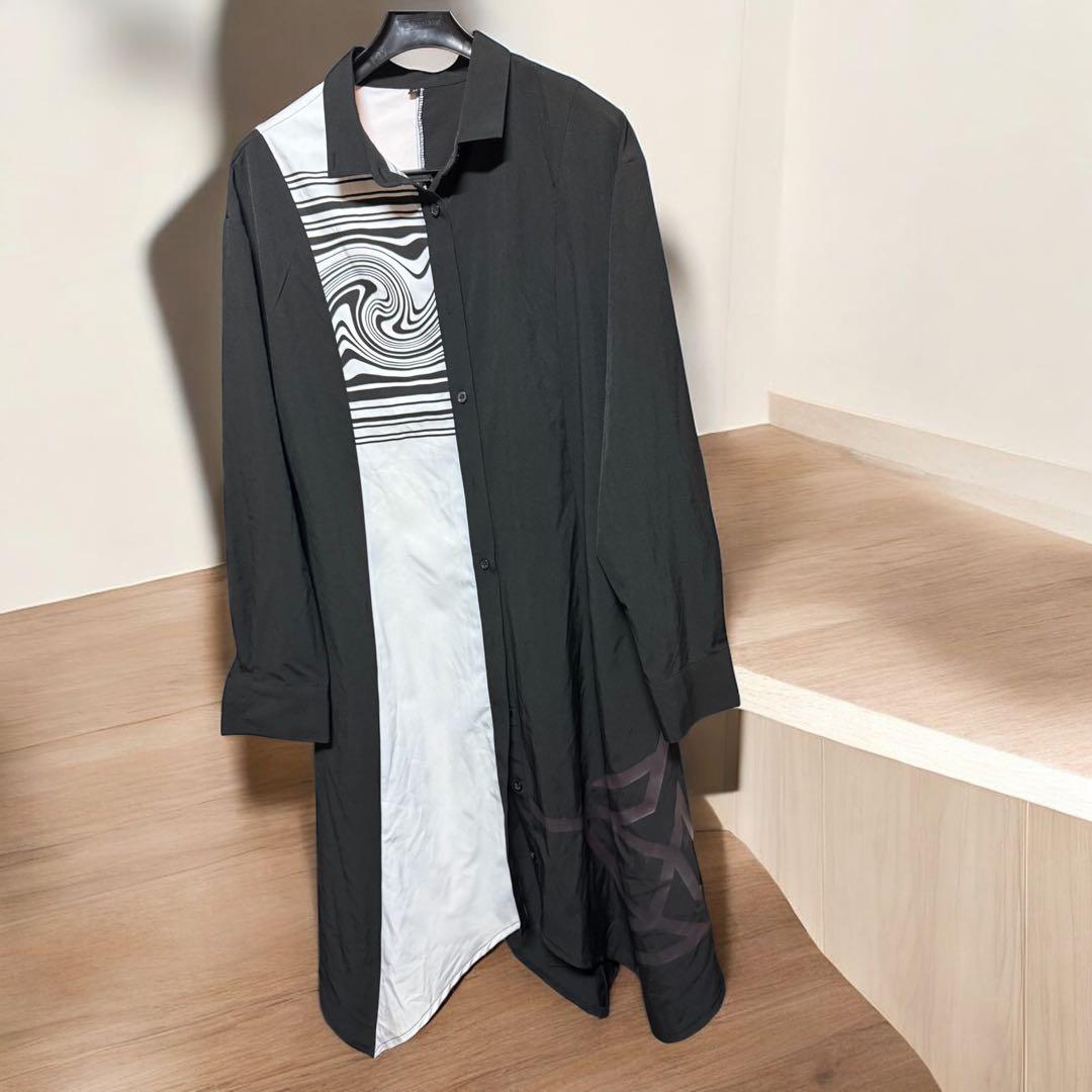 平沢進 核P-MODEL 回＝回 オーバーサイズロングシャツ Mサイズ