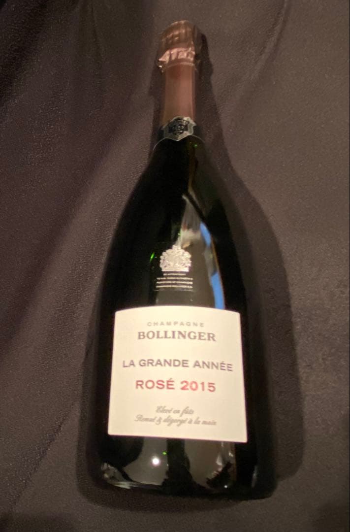 正規代理店品 Bollinger 2015 ボランジェ ラ グラン ダネ ロゼ ボランジェ ラ グラン ダネ ロゼ 2015 750ml 箱なし ブリュット