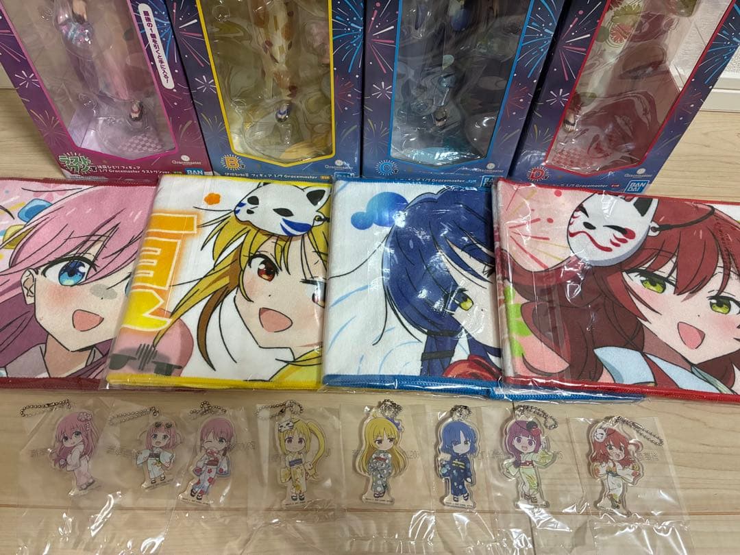 一番くじ ぼっちざろっく B C D ラストワン賞 下位賞 まとめ