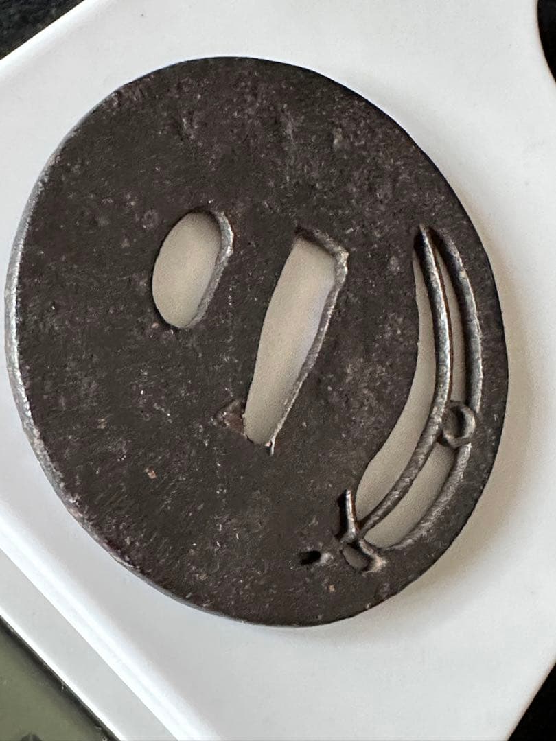 時代武具　鍔 鉄地銅地鍔四点セット　江戸時代　鐔