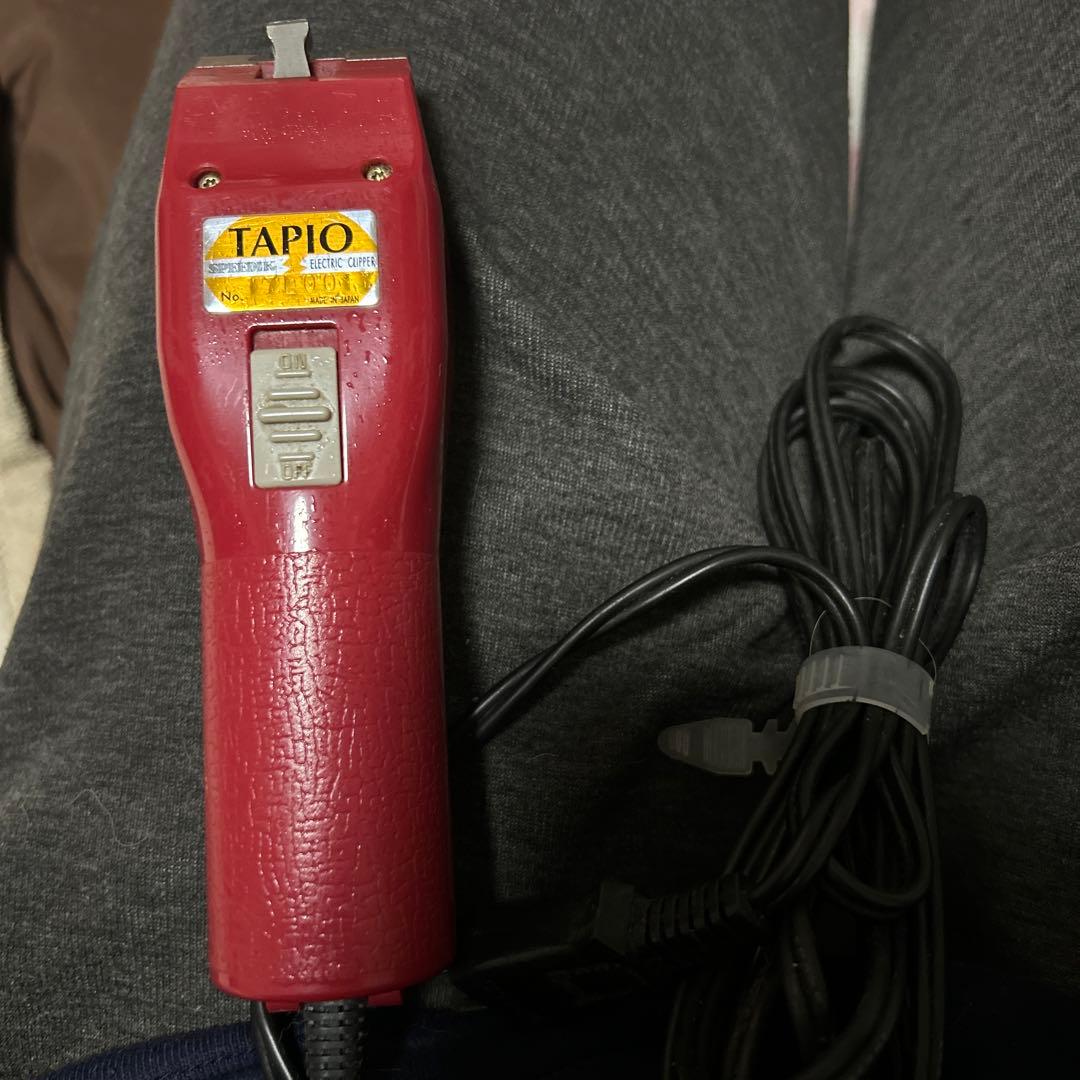 タピオバリカン 犬用 バリカン TAPIO 3ミリ スピーディク 電気バリカン