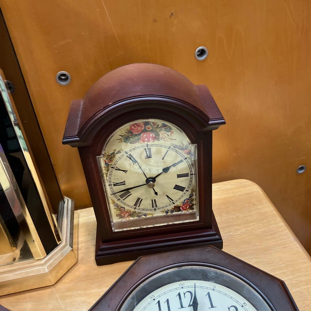 ジャンク レトロ 置時計 掛時6点まとめ売り SEIKO CITIZEN 他 ☆NAVY様専用