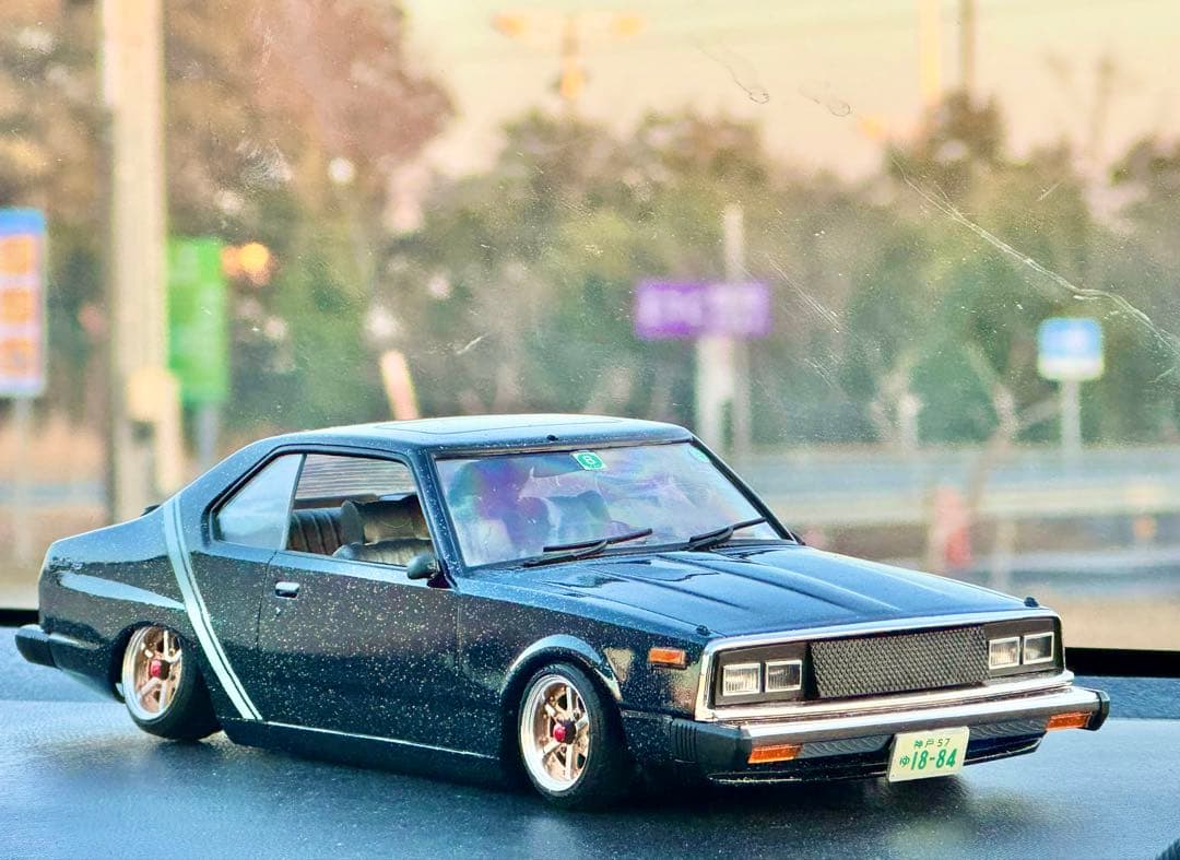 絶版完成品 アオシマ•ラメスカイラインジャパン - メルカリ