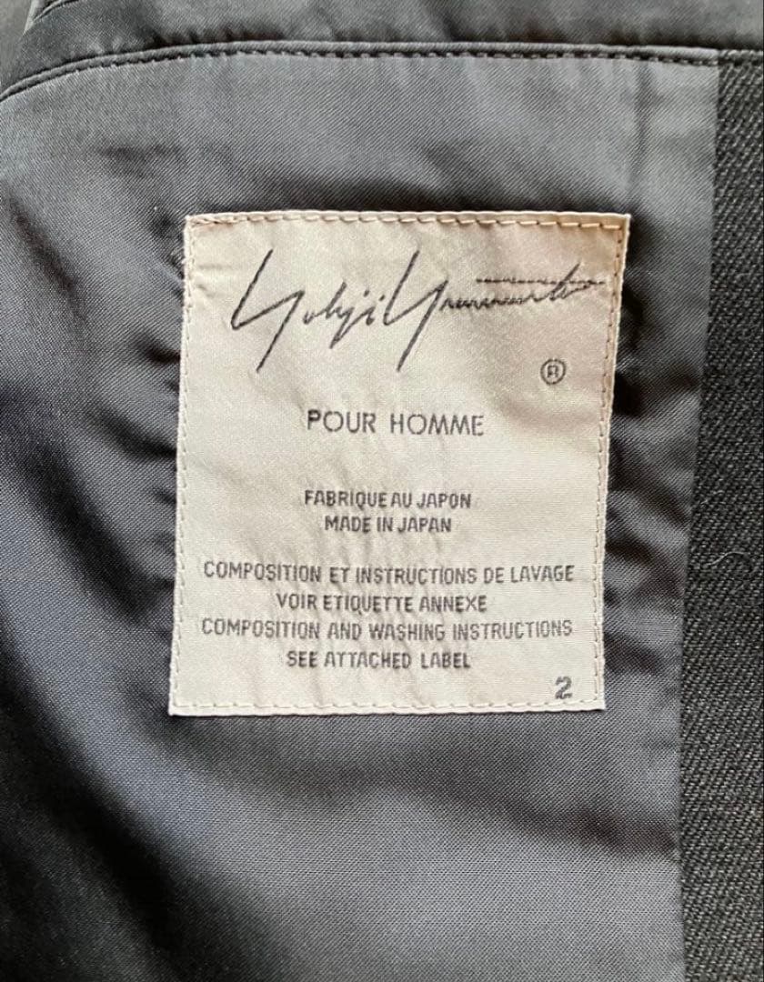 Yohji Yamamoto POUR HOMME アーミーギャバジンジャケット