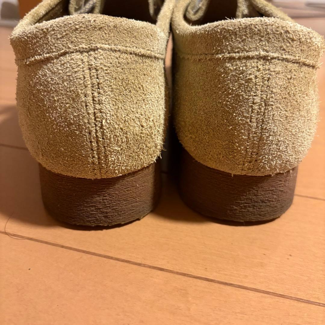 clarks ワラビー ベージュ 靴紐 alwayth クラークス miji