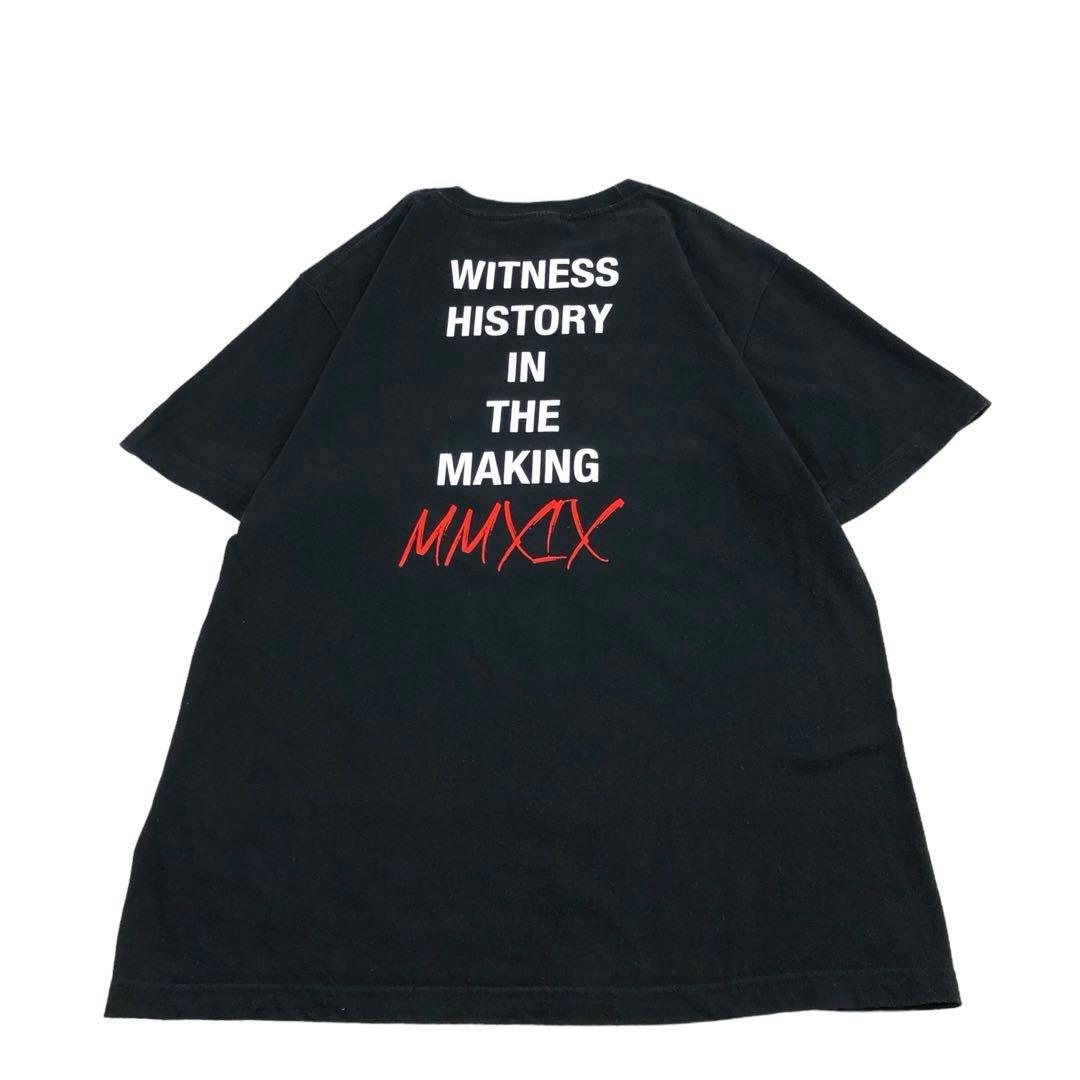 TRIPLE AXE Tシャツ トリプルアックス 両面プリント 黒 L - メルカリ