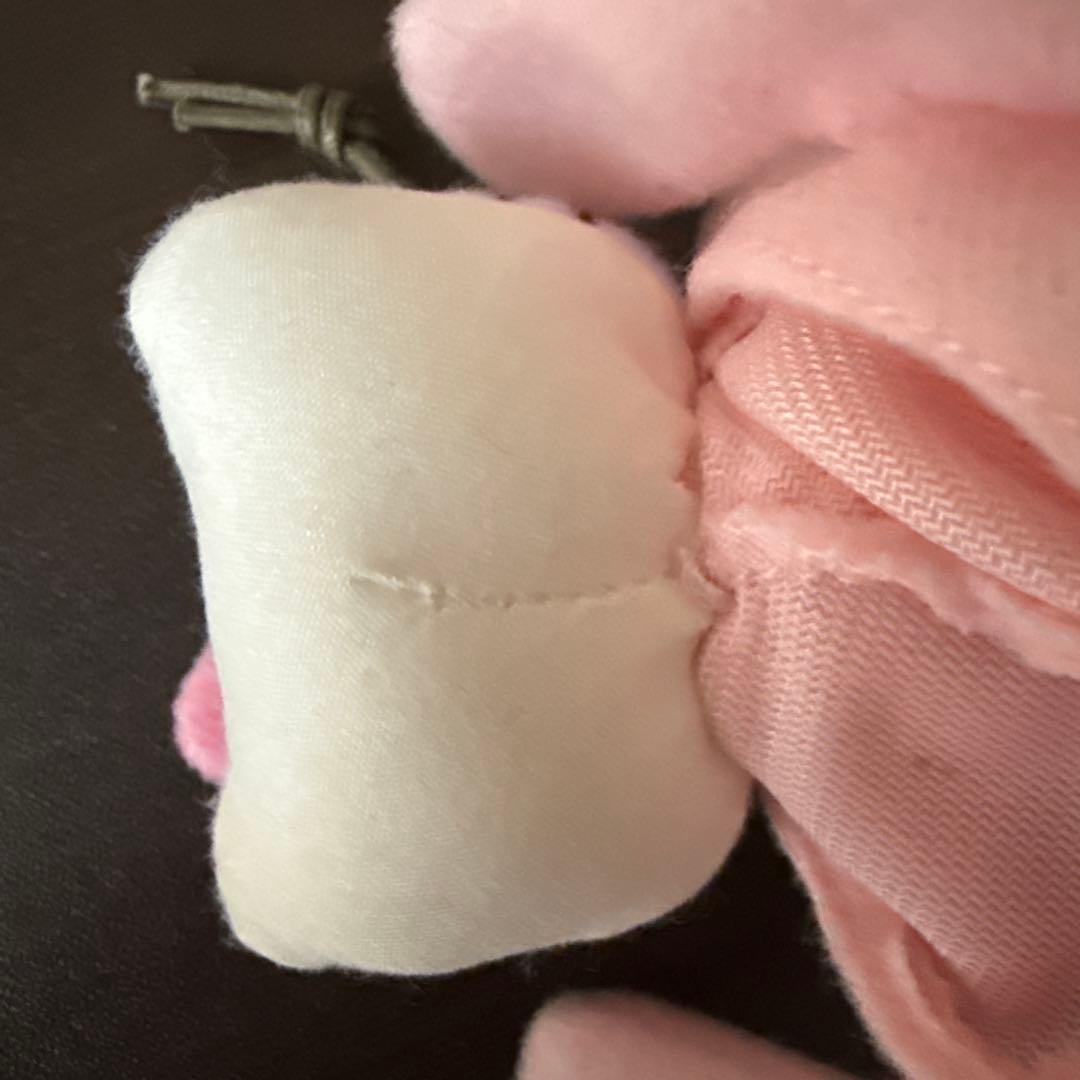 ミ*ク様 サンリオ　ハローキティ　ストラップ　ぬいぐるみ　2003年　うさぎ　ラ