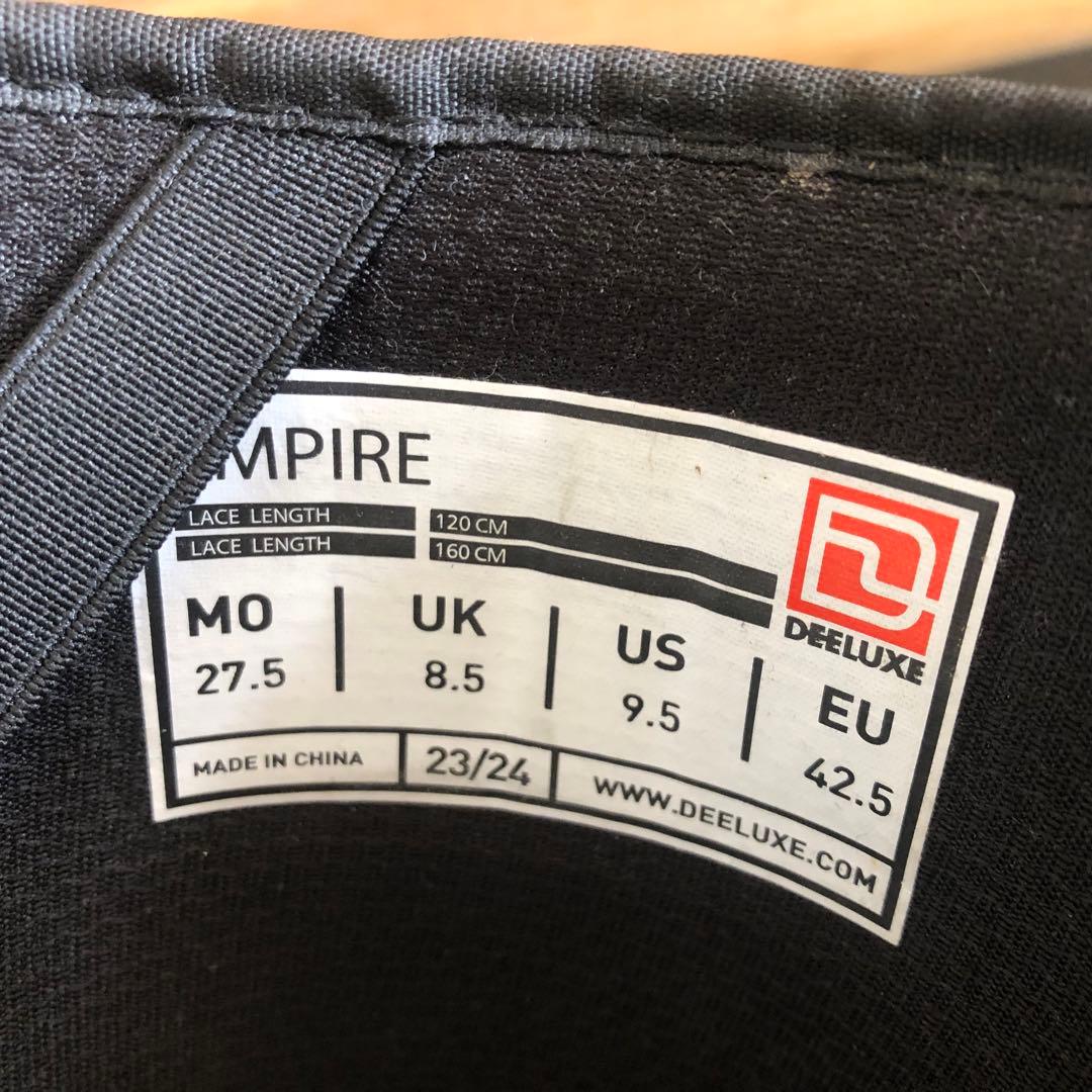 DEELUXE ディーラックス エンパイア スノーボード ブーツ 27.5cm