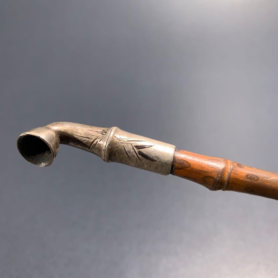 煙管キセル　竹図　R0800お2