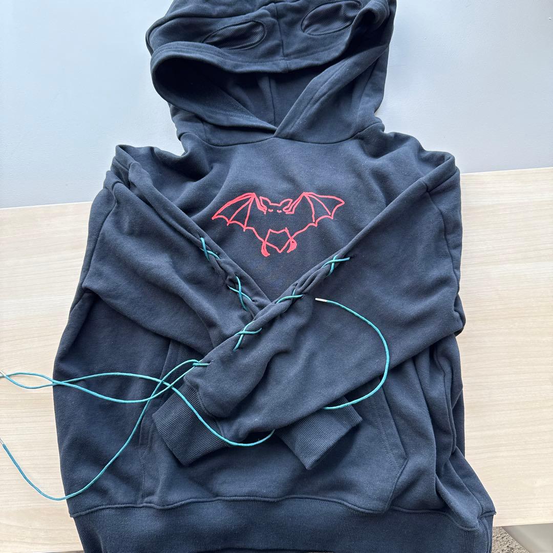 米津玄師 ライブ コウモリパーカー Flamingo 2018 紐付き Lサイズ