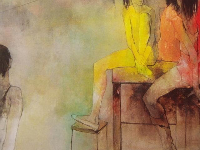 ジャン・ジャンセン、「休憩する踊り子」、希少、高級額装・画集画