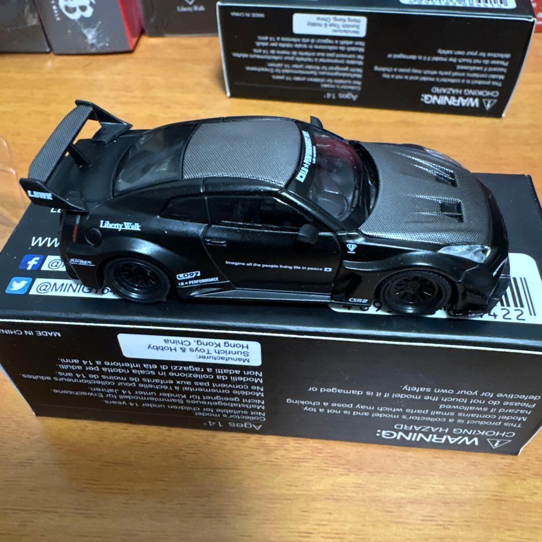 カイ！MINI GT #169 LB-Silhouette WORKS 黒