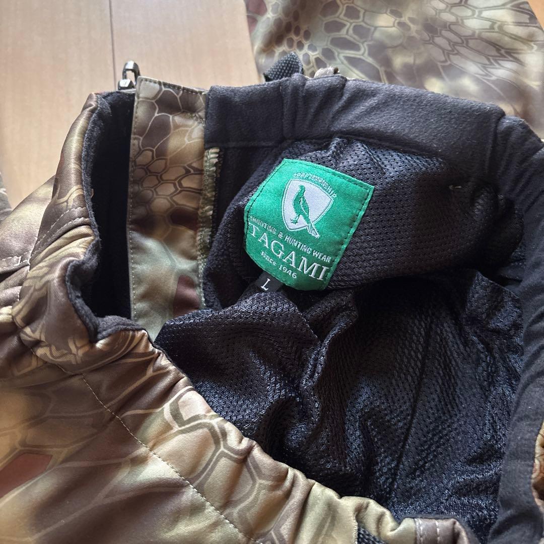 p*g様 TAGAMI 狩猟服　L サイズ　カモフラージュ ジャケット パンツセ
