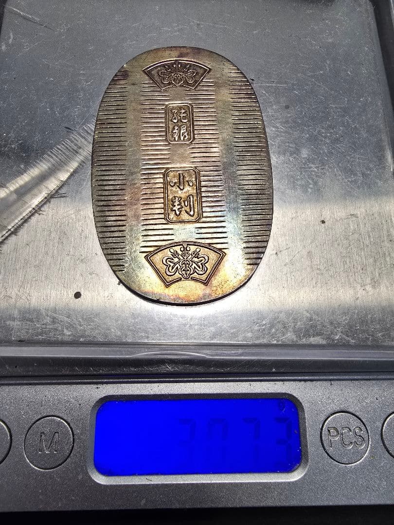純銀 徳力純銀小判 30g