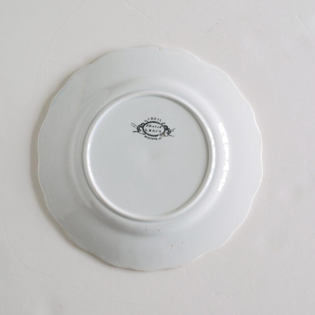 ジョルジュ・サンドのいちご皿 FRAISE クレイユモントロー D - メルカリ