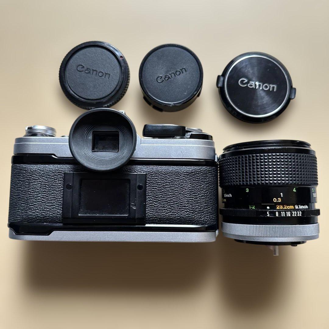 Canon AE-1 フィルム一眼レフカメラセット - メルカリ